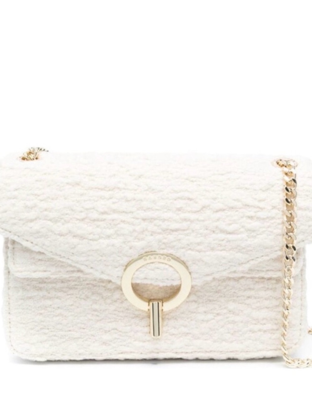 Sandro tweed YZA bag